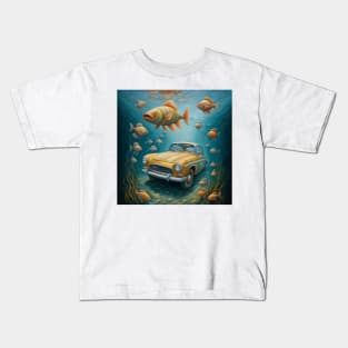 Aqua Illusion: Oleg Shuplyak's Underwater Symphony Kids T-Shirt